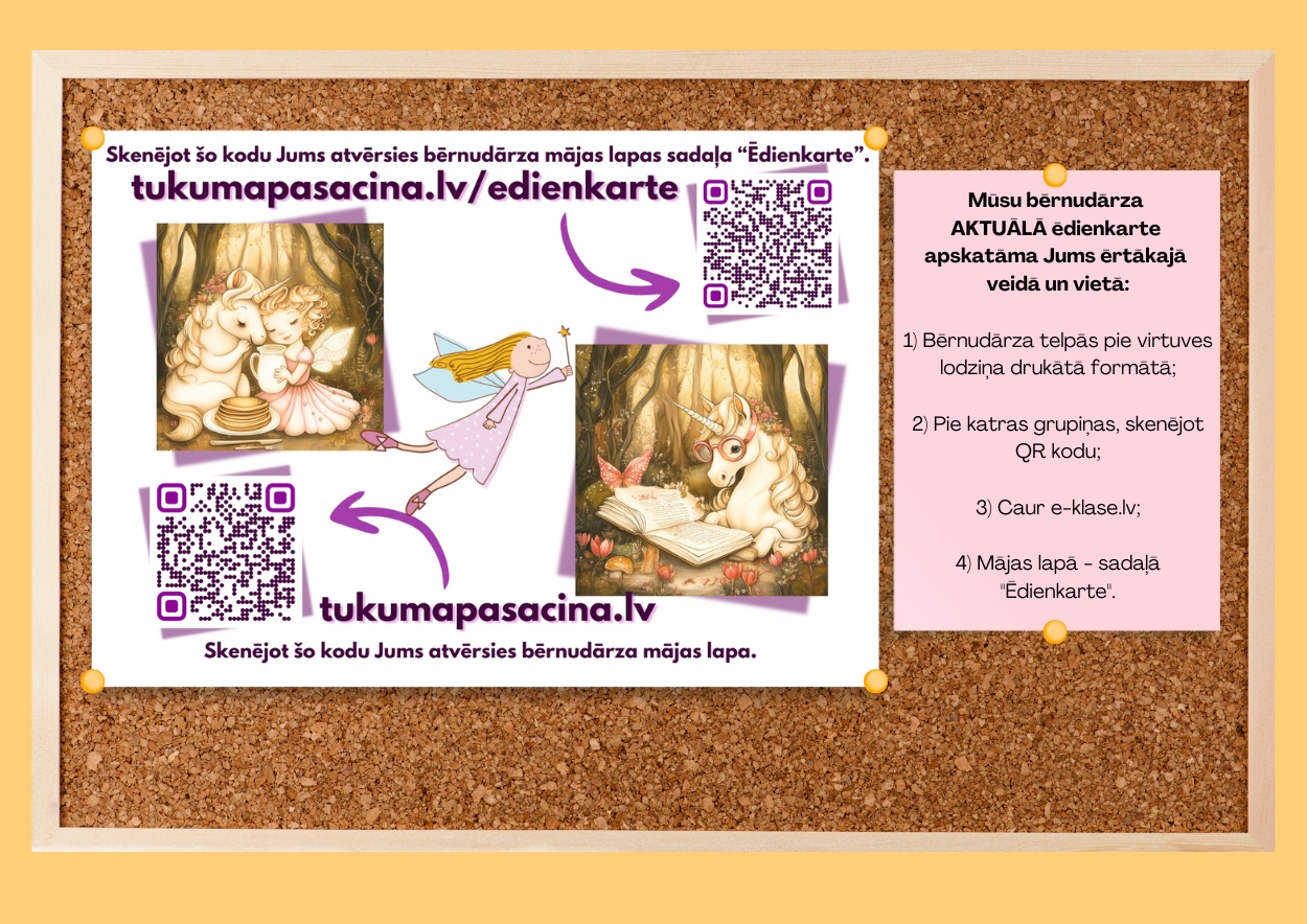 Tukuma pasaciņas qr kodi